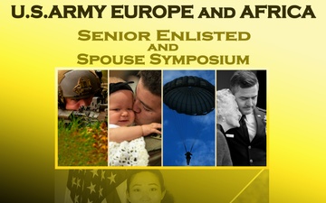 Senior Enlisted and Spouse Symposium 2021 Poster