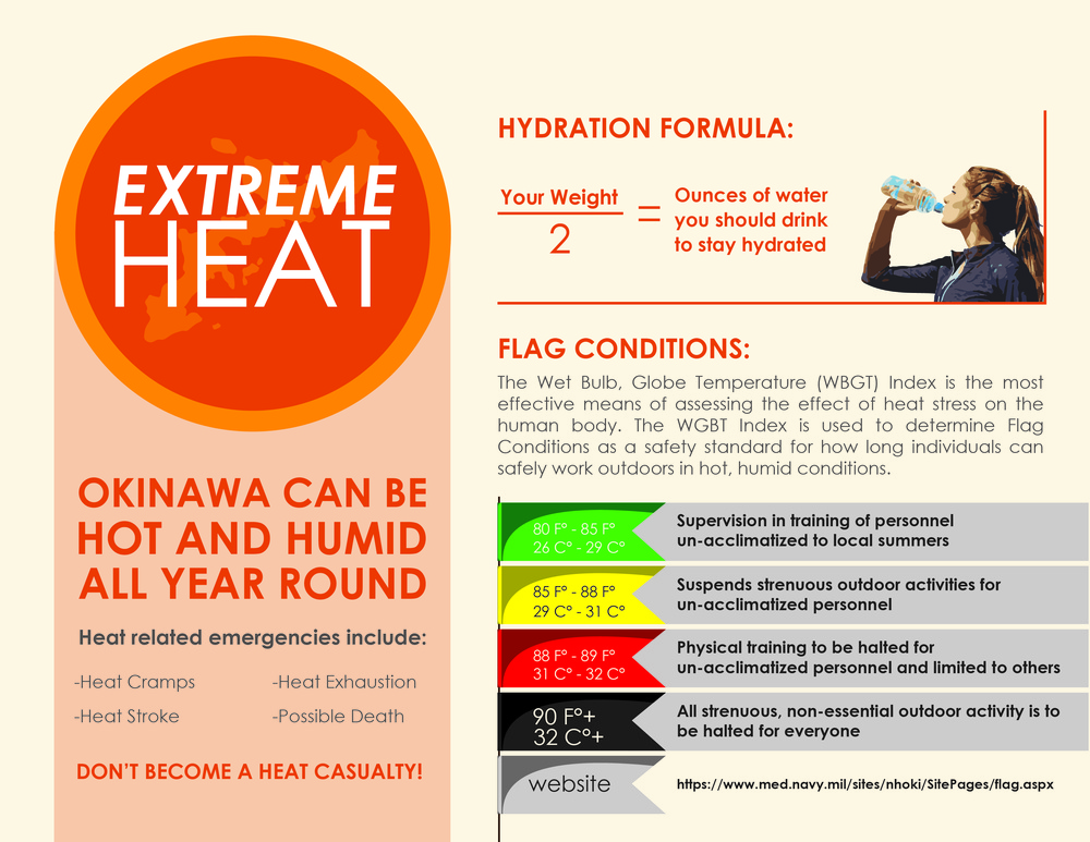 Extreme Heat Safety Infographic