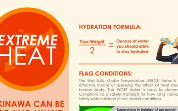 Extreme Heat Safety Infographic