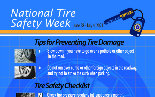 National Tire Safety Week - Tips for Preventing Tire Damage