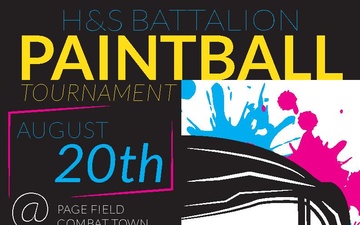 Paintball Tournament Flyer