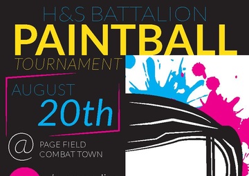 Paintball Tournament Flyer