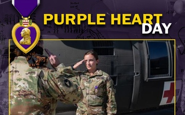 Purple Heart Day - 1st Lt. Abigail Holstein