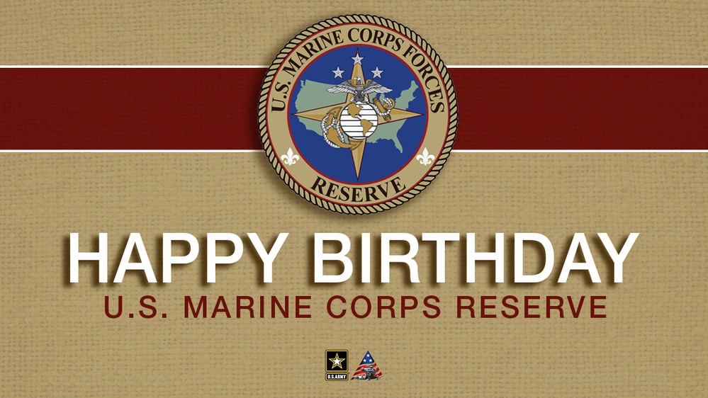U.S. Marine Corps Reserves Birthday