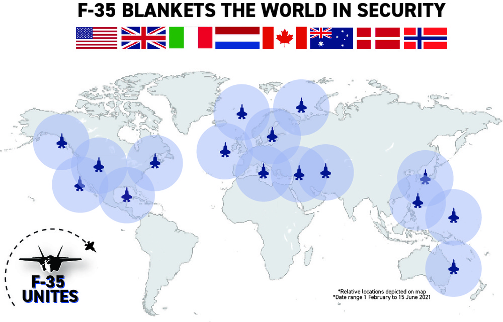 F-35 Blankets the World in Security