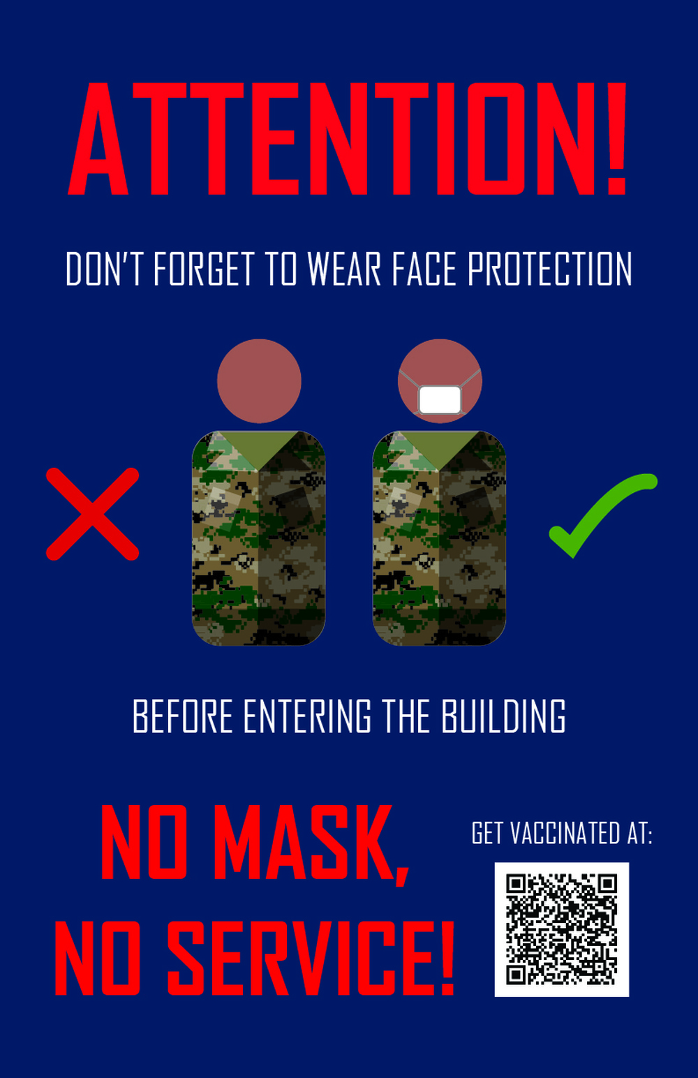 No Mask No Service