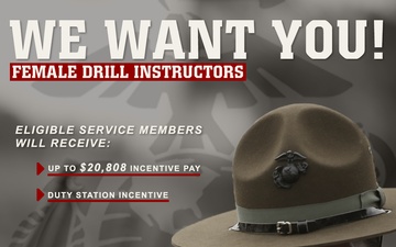 FY22 Solicitation for Female Drill Instructors