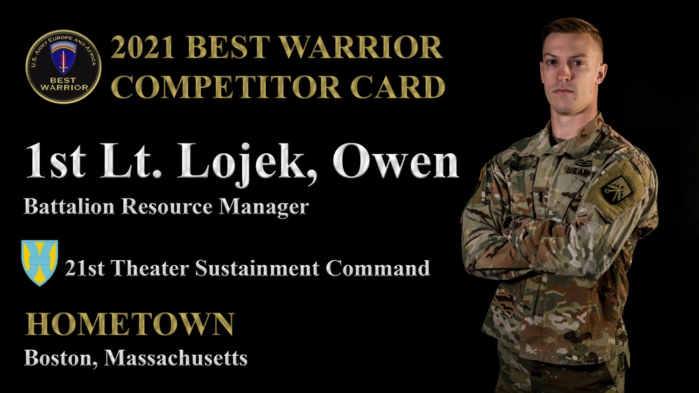 U.S. Army Europe and Africa Best Warrior Competitors