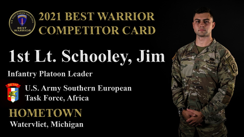 U.S. Army Europe and Africa Best Warrior Competitors