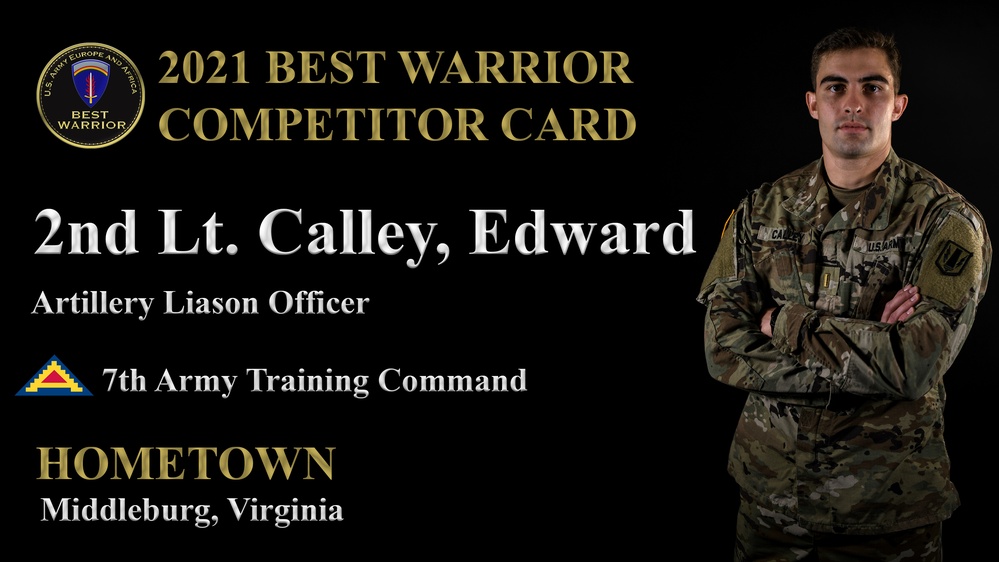 U.S. Army Europe and Africa Best Warrior Competitors