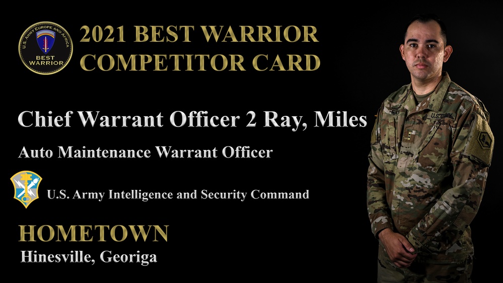 U.S. Army Europe and Africa Best Warrior Competitors