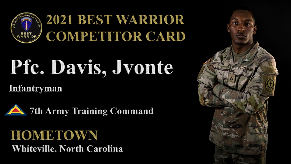 U.S. Army Europe and Africa Best Warrior Competitors