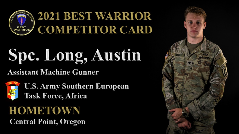 U.S. Army Europe and Africa Best Warrior Competitors