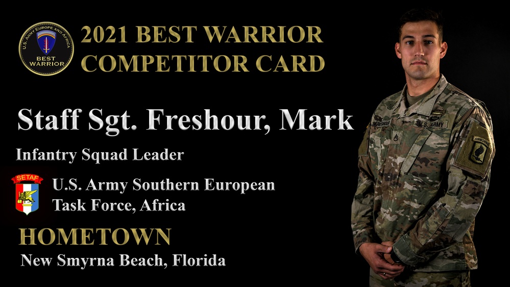 U.S. Army Europe and Africa Best Warrior Competitors