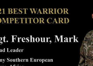 U.S. Army Europe and Africa Best Warrior Competitors
