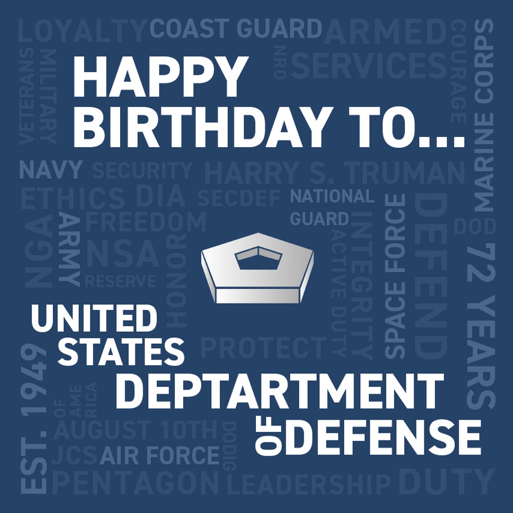 Department of Defense Birthday