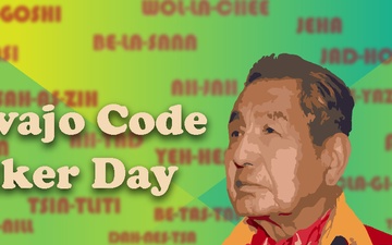 Navajo Code Talker Day Graphic