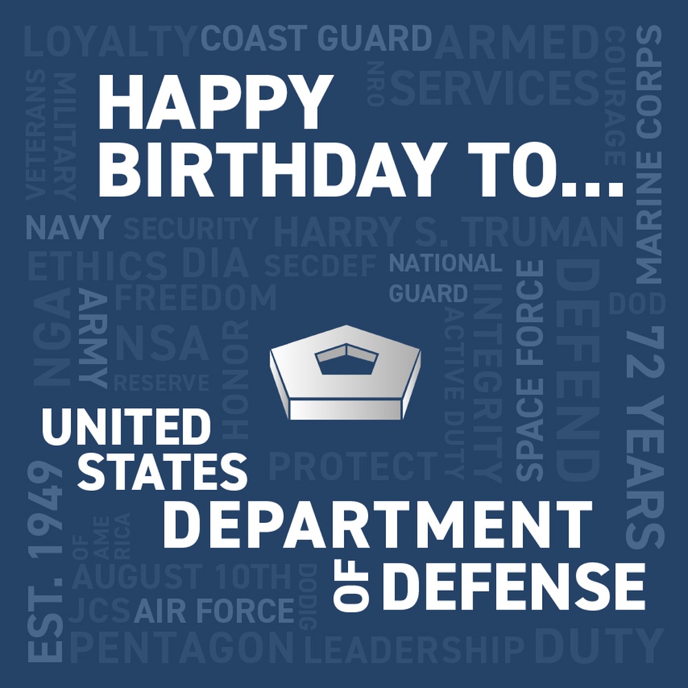 Department of Defense Birthday