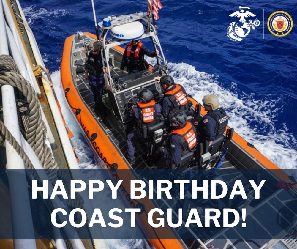 MCICOM Celebrates the U.S. Coast Guard's Birthday