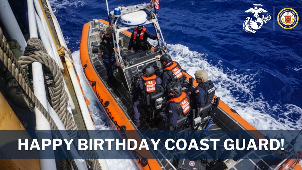 MCICOM Celebrates the U.S. Coast Guard's Birthday