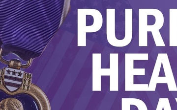 MCICOM Honors Purple Heart Day