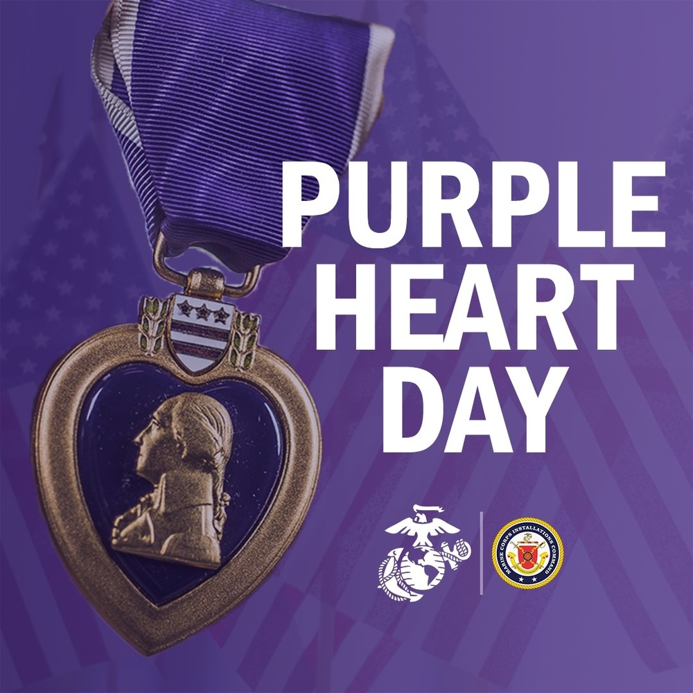 MCICOM Honors Purple Heart Day