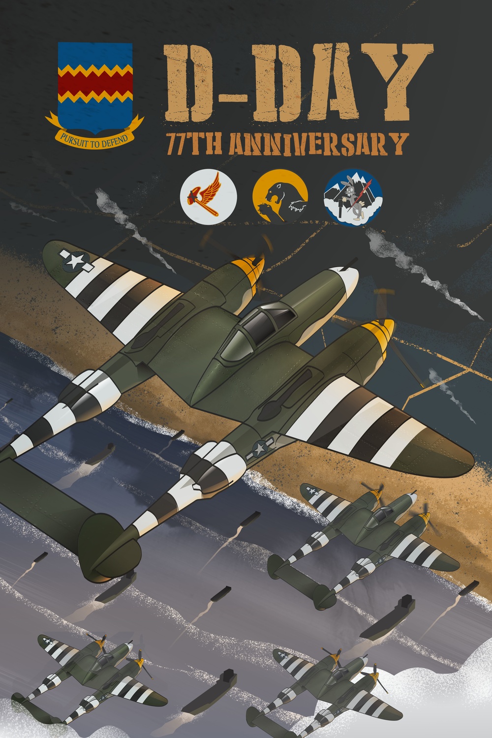 55th Fighter Group D-Day Invasion