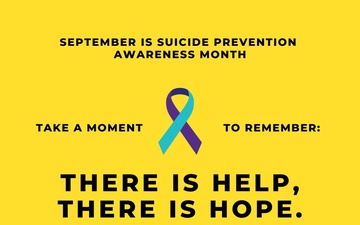 Suicide Prevention Awareness Month Poster