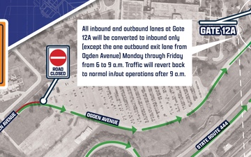 Traffic Graphic - Gate 15A Closure 2