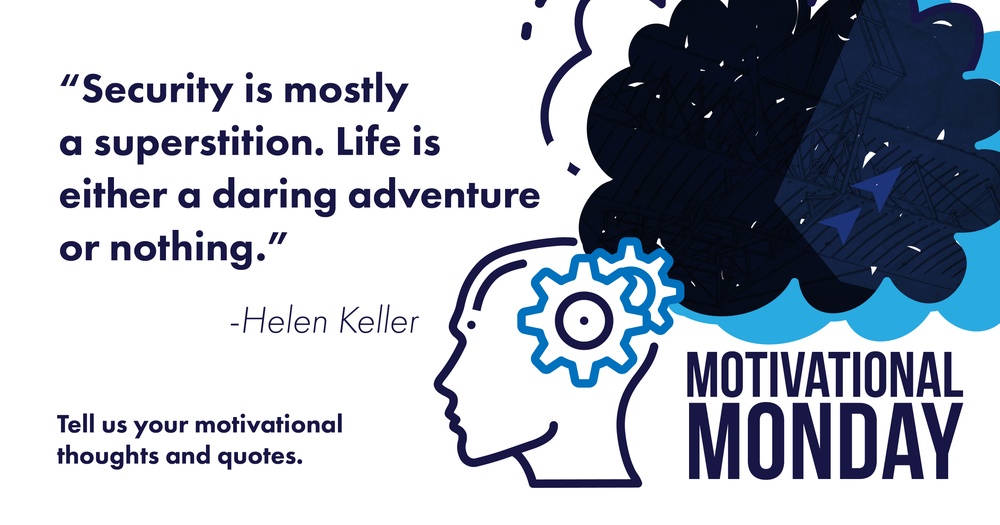 Motivation Monday Hellen Keller FB