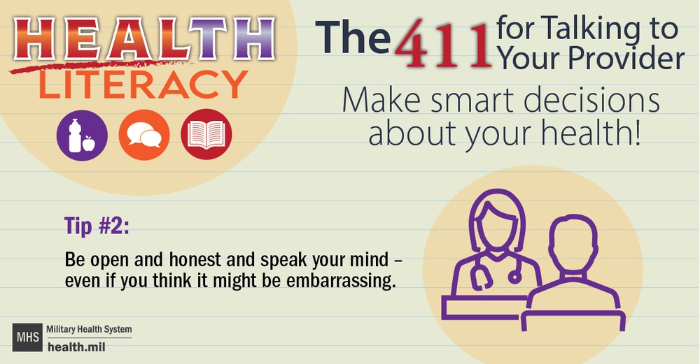 Health Literacy - Tip2