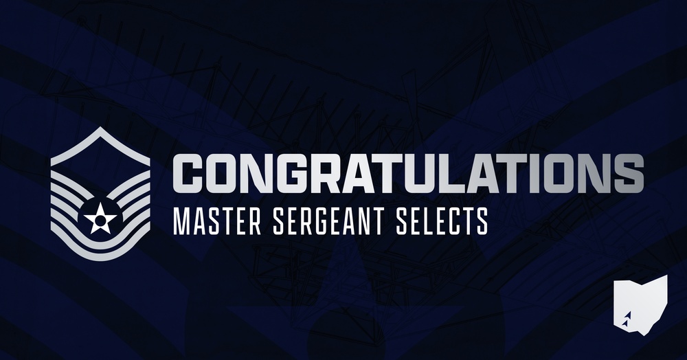 Congratulations Master Sergeant Selects TW