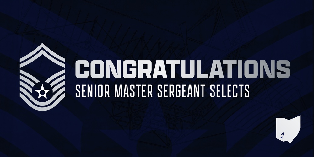 Congratulations Senior Master Sergeant Selects IG