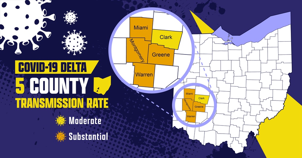 Covid-19 Five County Transmission Rate