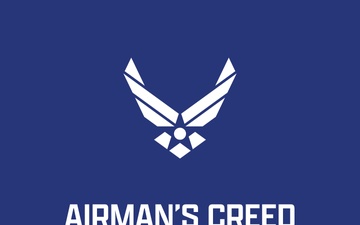 Air Force Creed Panel