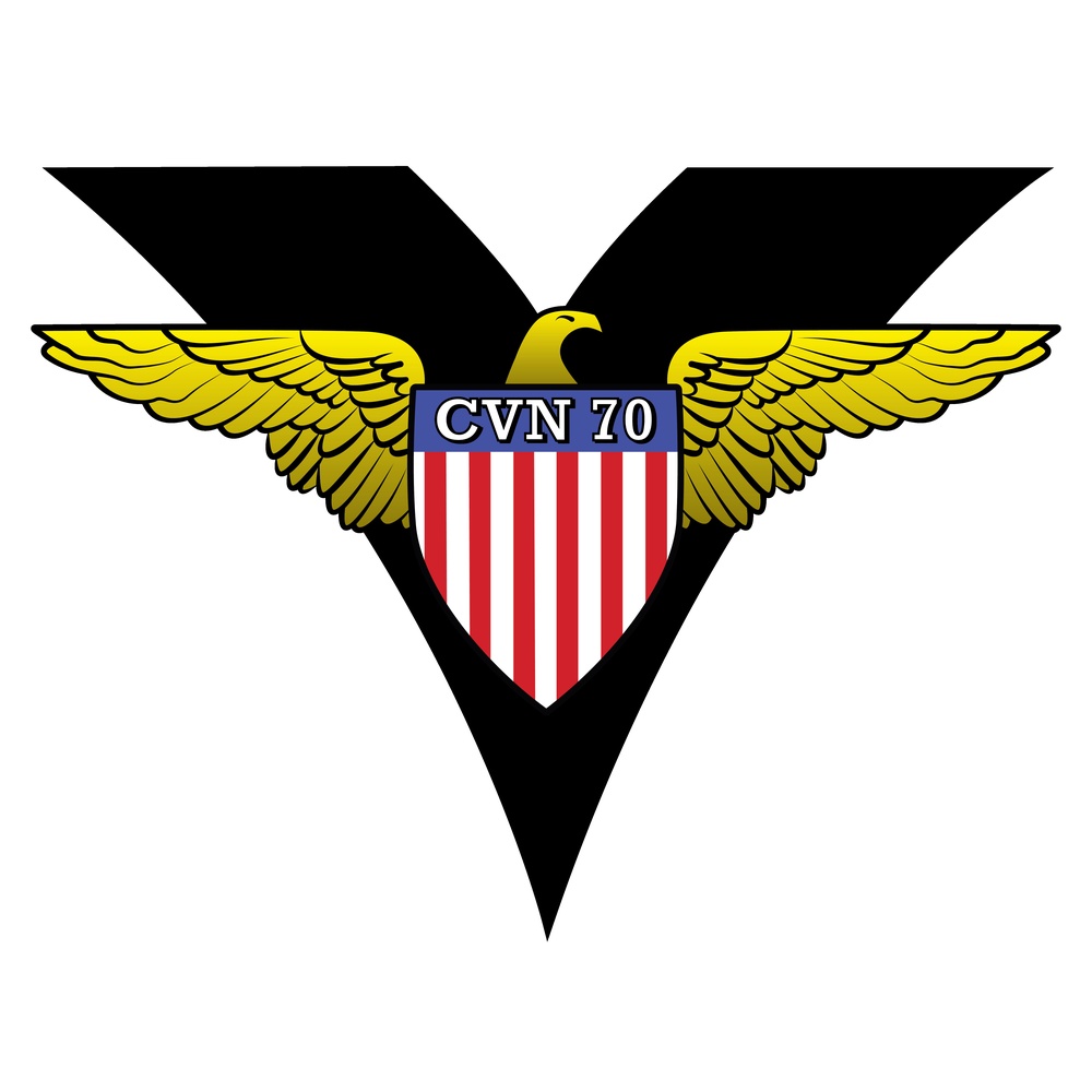 USS Carl Vinson (CVN 70) Flying &amp;#34;V&amp;#34; Logo