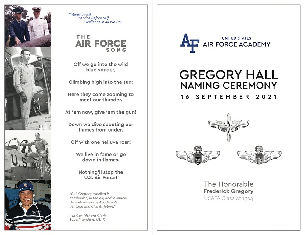 Gregory Hall Naming Ceremony