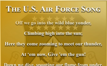 The U.S. Air Force Song Poster