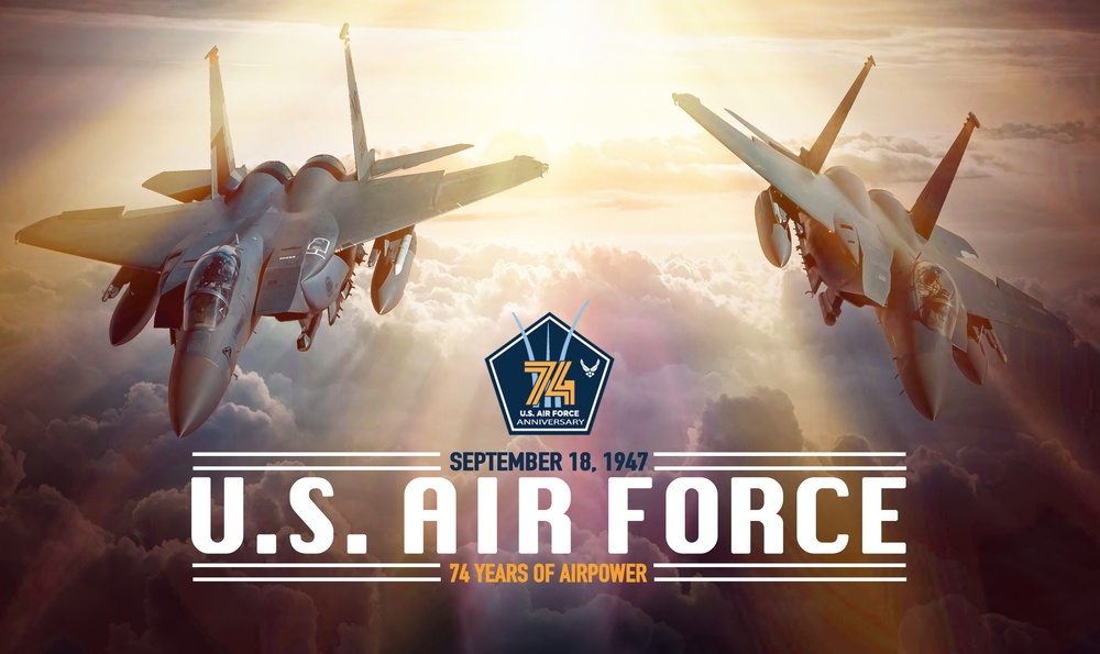 Air Force celebrates 74th birthday