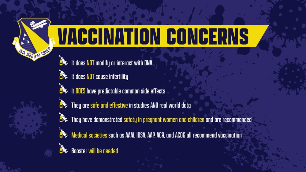 Vaccination Concerns Town Hall Slide