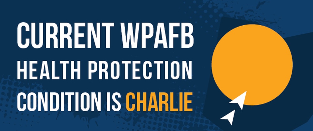 Current Wright-Patterson AFB Health Protection Condition Charlie Web Button