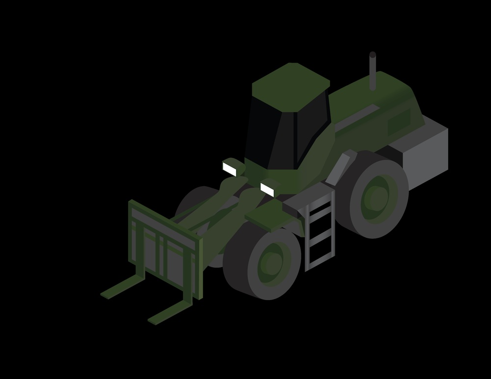 3D Isometric Vehicles