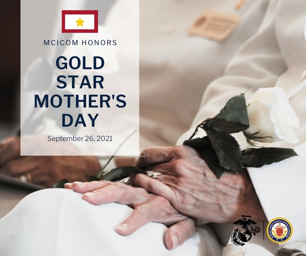 MCICOM Honors Gold Star Mother&amp;#39;s Day