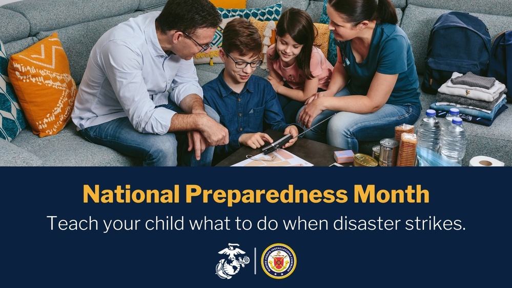 MCICOM Offers Tip for National Preparedness Month