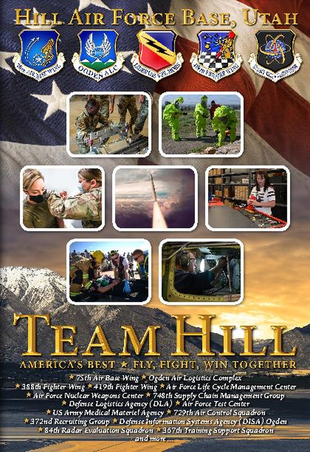Team Hill tri-fold brochure 2021
