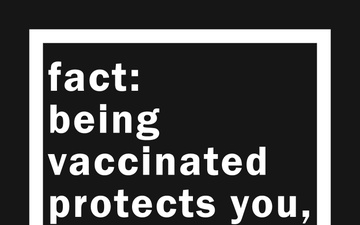 Covid-19 Get Vaccinated Black &amp; White Campaign 9:9