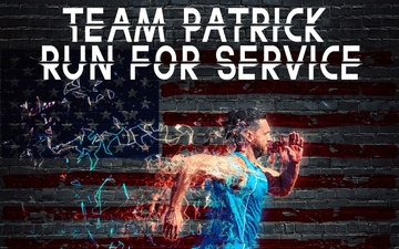 Team Patrick Run for Service Poster