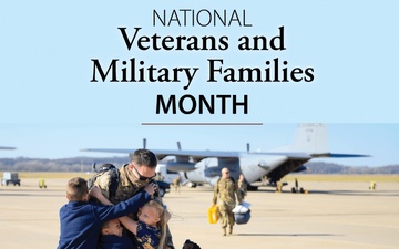 National Veterans and Military Families Month