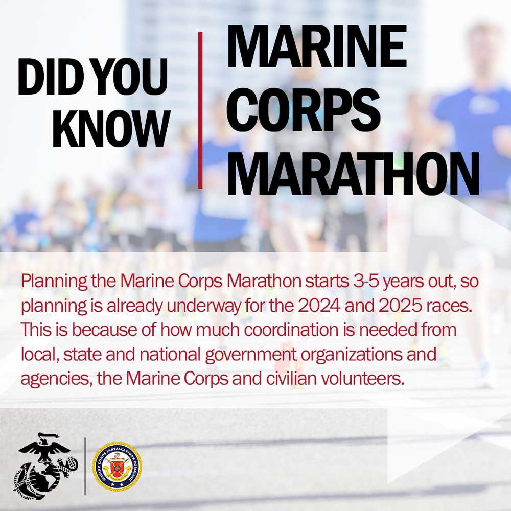 Marine Corps Marathon Preparation and Execution