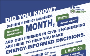 Energy Action Month - Did you know? - Virtual Booth - Facebook